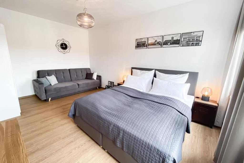 Luxus-Apartment In Leipzig Mit Privat-Parkplatz Экстерьер фото