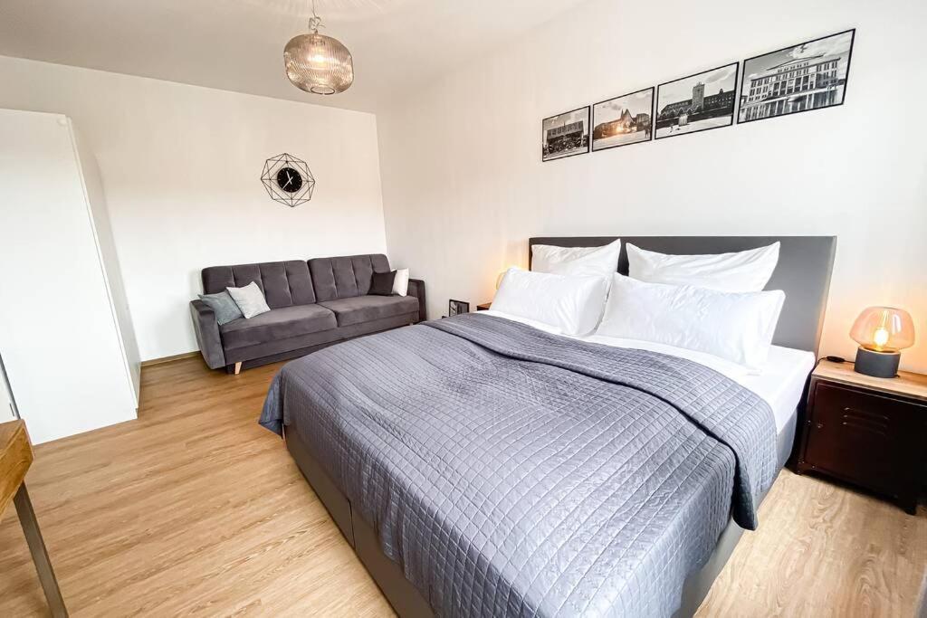 Luxus-Apartment In Leipzig Mit Privat-Parkplatz Экстерьер фото