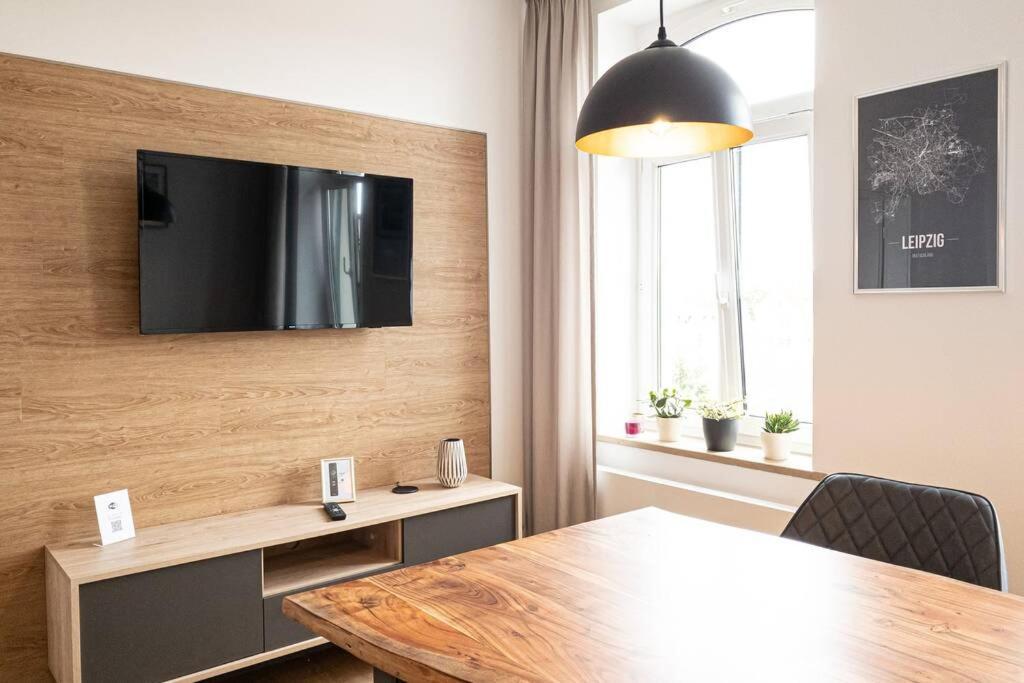 Luxus-Apartment In Leipzig Mit Privat-Parkplatz Экстерьер фото